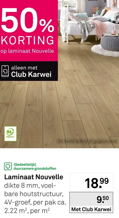 Aanbieding: Laminaat Nouvelle