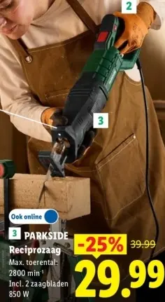 Aanbieding: Reciprozaag
