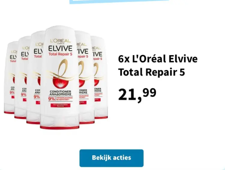 Aanbieding: Elvive Total Repair 5
