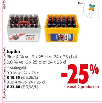 Aanbieding: Jupiler Blue