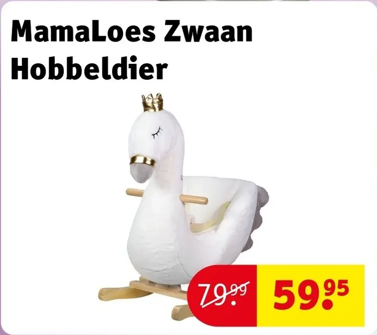 Aanbieding: MamaLoes Zwaan Hobbeldier