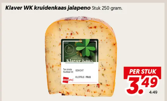 Klaver WK kruidenkaas jalapeno
