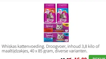 Aanbieding: Whiskas kattenvoeding