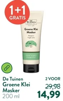 Aanbieding: Groene Klei Masker