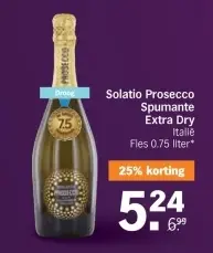 Aanbieding: Solatio Prosecco Spumante Extra Dry