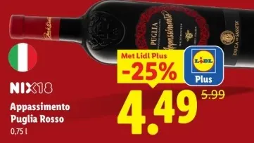Aanbieding: Appassimento Puglia Rosso