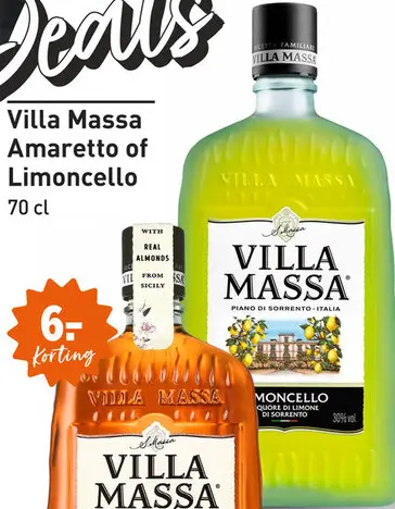 Aanbieding: Villa Massa Limoncello 70CL