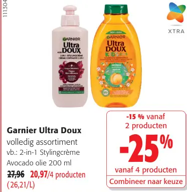Promotie: Garnier Ultra Doux