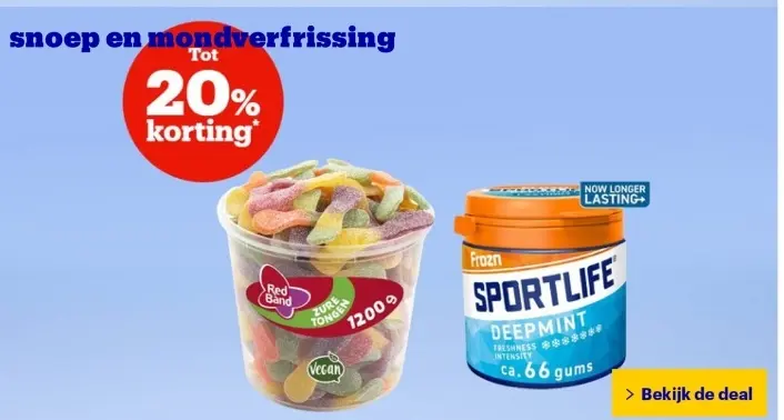 Aanbieding: Mondverfrissing