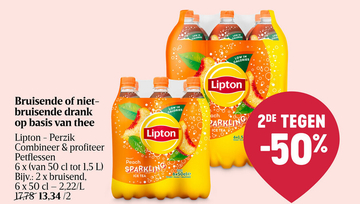 Aanbieding: Lipton - Perzik