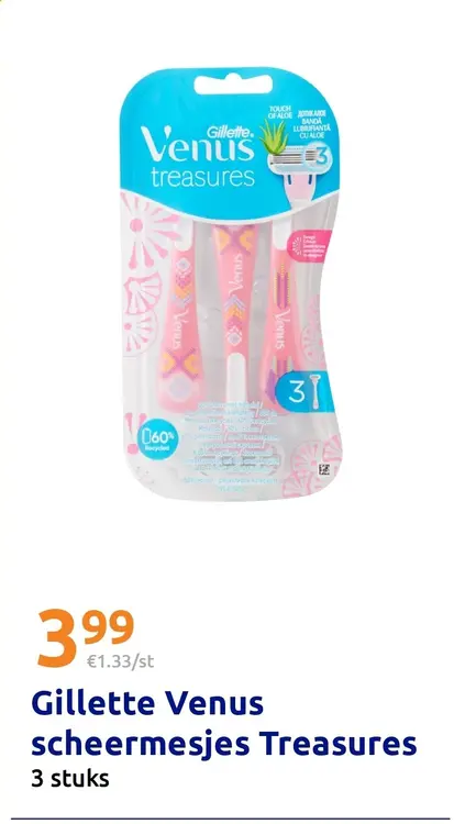 Aanbieding: Gillette Venus treasures