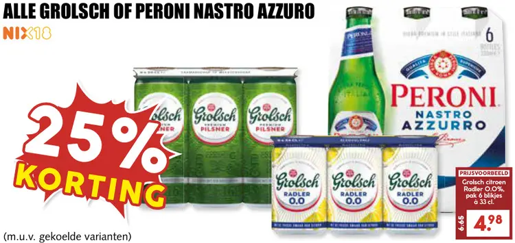 Aanbieding: Bier
