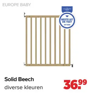 Promotie: Solid Beech