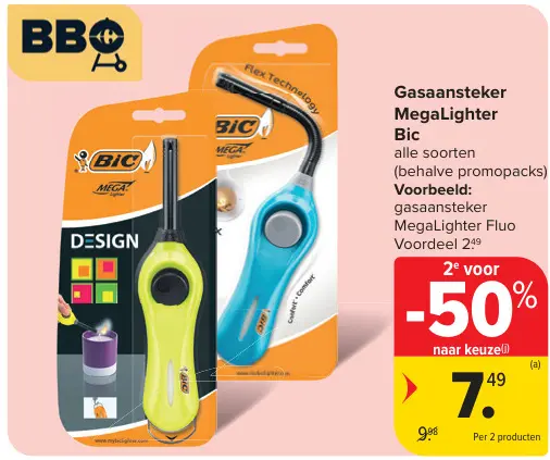 Promotie: Gasaansteker MegaLighter