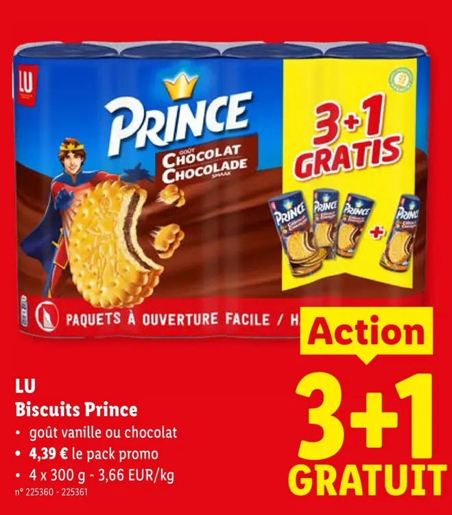 Offre: Biscuits Prince