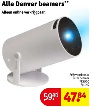 Aanbieding: Alle Denver Beamers