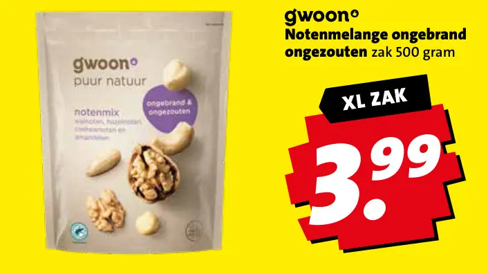 Aanbieding: Notenmelange ongebrand ongezouten