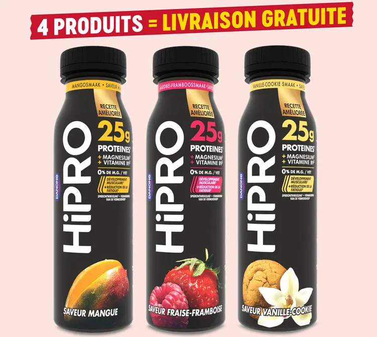 Offre: HiPRO Protein Drinks