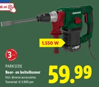 Aanbieding: Boor- en beitelhamer