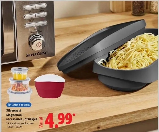 Aanbieding: Magnetron-accessoires - of bakjes