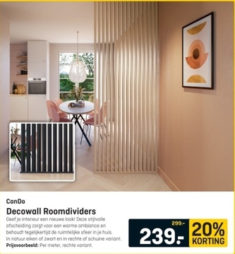 Aanbieding: Decowall Roomdividers