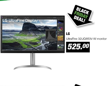 Aanbieding: UltraFine 32UQ850V-W monitor