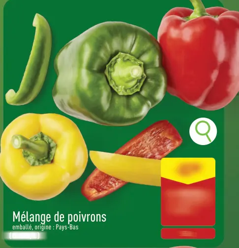 Offre: Mélange de poivrons