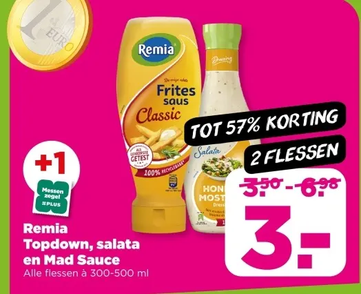 Aanbieding: Remia Topdown, Salata en Mad Sauce