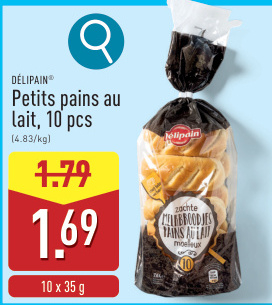 Offre: DÉLIPAIN® Petits pains au lait