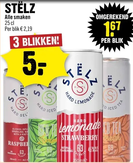 Aanbieding: Hard Seltzer