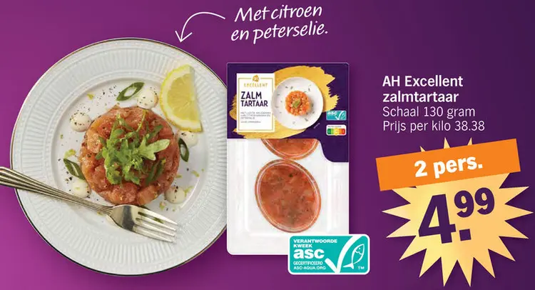 Promotie: Zalmtartaar
