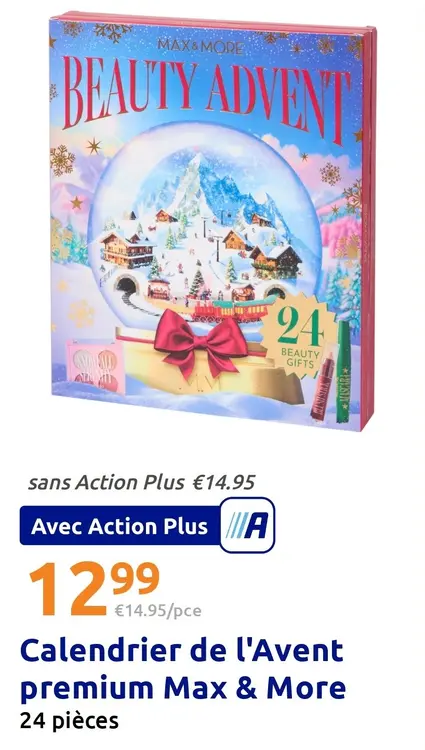 Offre: Calendrier de l'Avent premium Max & More