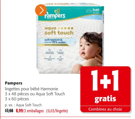 Offre: Pampers