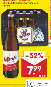 Aanbieding: Halleröder Premium Pils