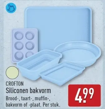 Aanbieding: Siliconen bakvorm