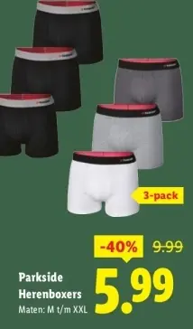 Aanbieding: Herenboxers