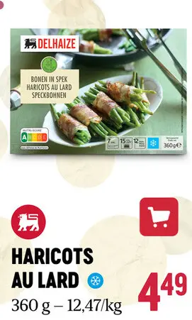 Offre: Haricots au lard