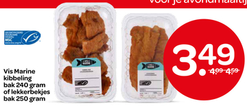 Aanbieding: Vis Marine kibbeling of lekkerbekjes