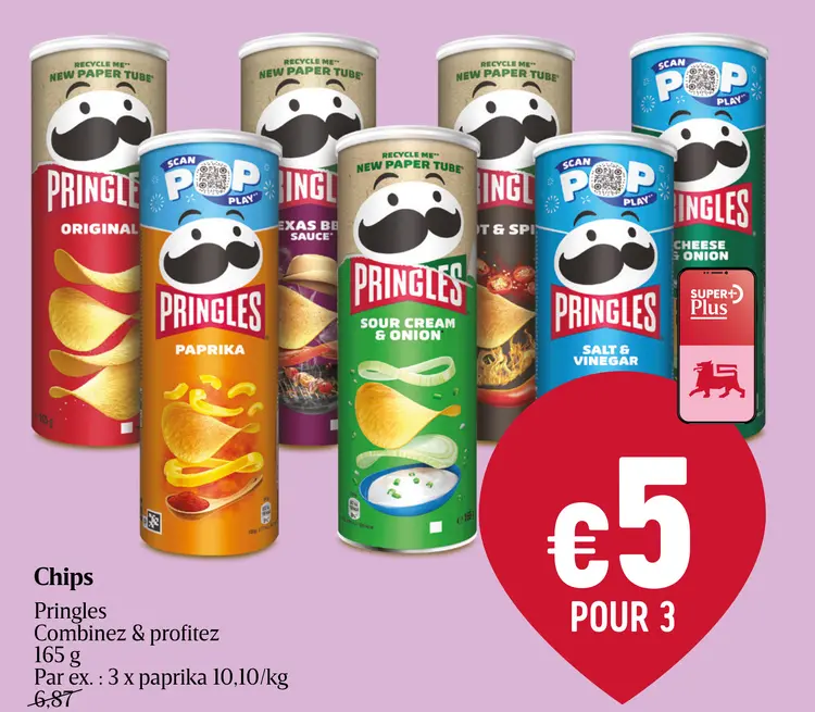 Offre: Pringles