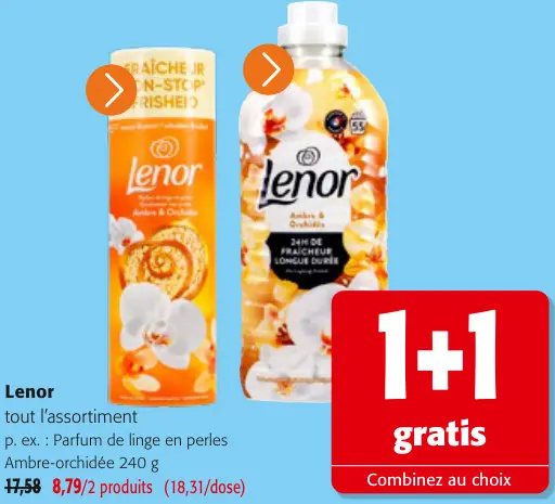 Offre: Parfum de linge en perles