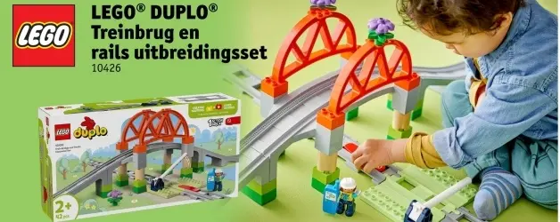 Promotie: Treinbrug en rails uitbreidingsset