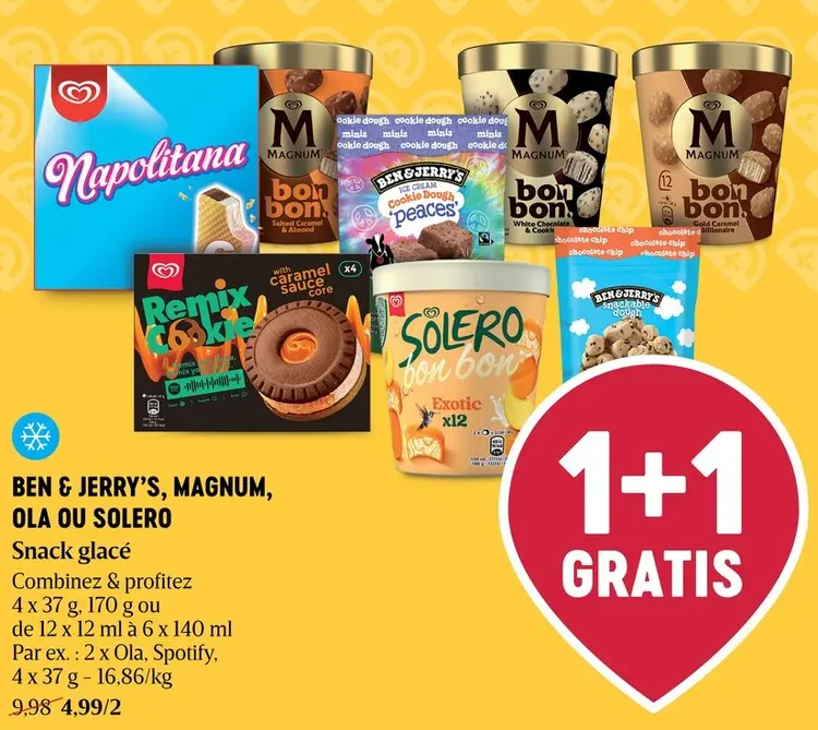 Offre: Snack glacé