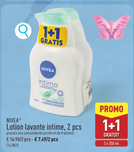 Offre: Lotion lavante intime