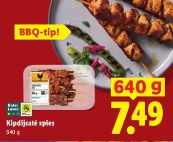 Aanbieding: Kipdijsate spies