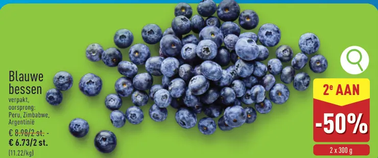 Aanbieding: Blauwe bessen