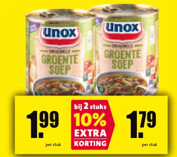 Aanbieding: Groente Soep