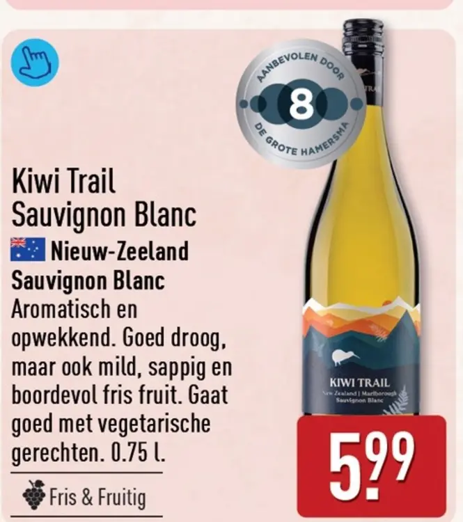 Aanbieding: Kiwi Trail Sauvignon Blanc