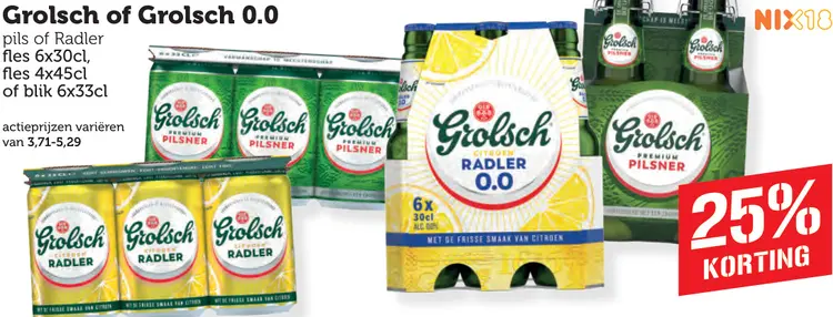 Aanbieding: Pils of Radler
