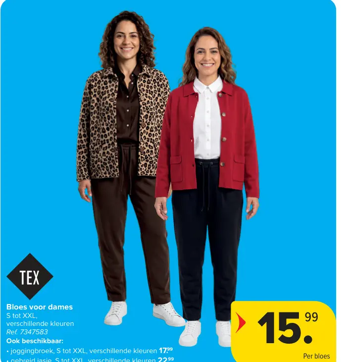 Promotie: Bloes voor dames
