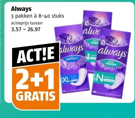 Aanbieding: Always